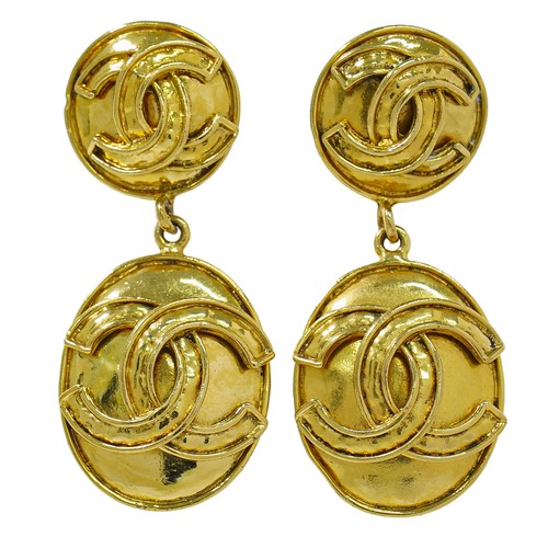 Orecchini chanel vintage - cc,