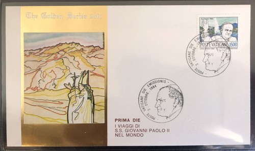 Fdc vatican pope john - fdc,, vatican,