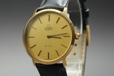 Omega De Ville Quartz Gold
