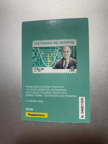 2026 tessera filatelica enrico - tessera,