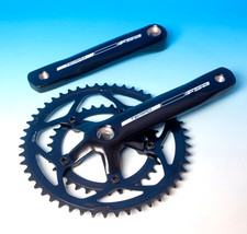 FSA TEMPO GUARNITURA COMPACT NERA 50/34 PERNO QUADRO 172.5MM NUOVA 9 speed