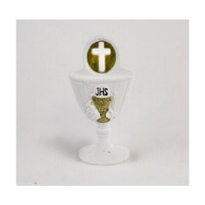 29863 Bomboniere Icona Calice della Prima Comunione con Crocifisso Oro in resina