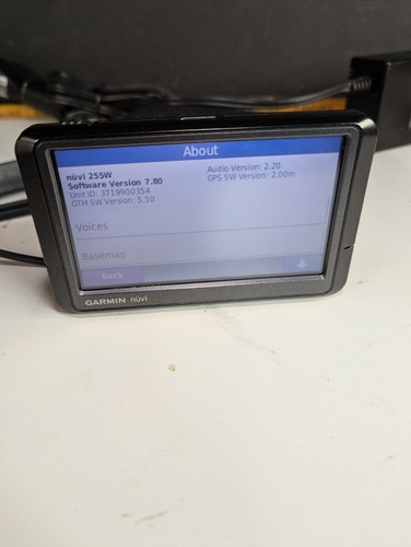 Garmin nuvi 255w sistema - nuvi, di