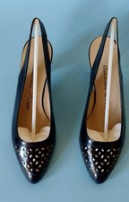 Creazioni DINO sandali numero 37 made in Italy color Nero  Vero Cuoio