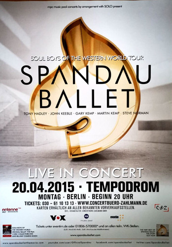 Spandau ballet 2015 - berlin,