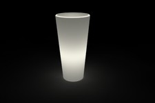 Vaso luminoso luce resina - luminoso,