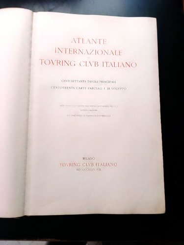 Atlante internazionale del - internazionale,