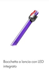 Lancia con LED integrato aspirapolvere Dyson v8 absolute originali usati