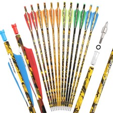 12X Frecce Bulloni Carbonio