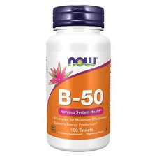 NOW FOODS Vitamina B-50 100