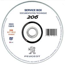 Peugeot 206 (1998-2012)  manuale officina riparazione su cd
