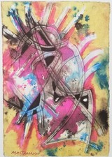 Umberto Mastroianni - Edipo a Colono - Litografia,1985