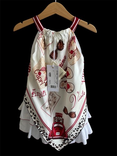 Vestito sciarpa bambina
