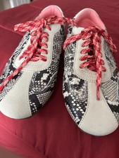 Scarpe sneakers donna pelle di