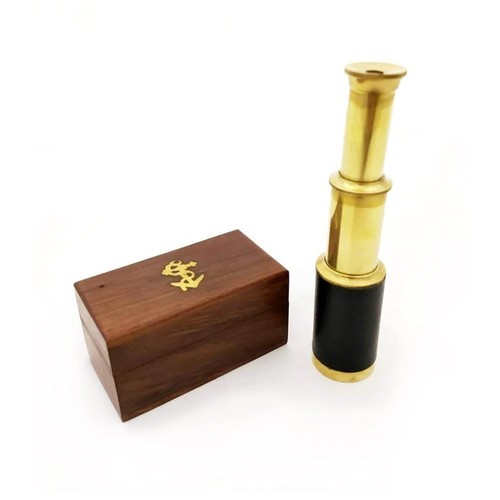 Telescopio portatile ottone - telescopio,
