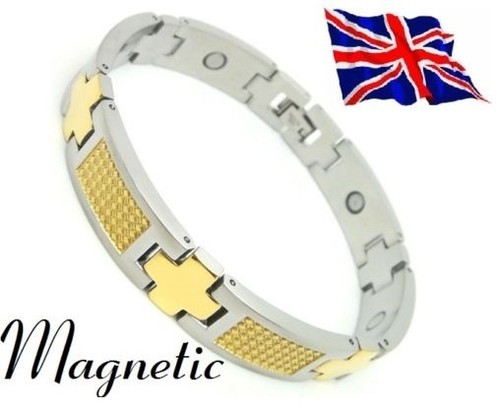 Bracciale magnetico acciaio - bracciale,
