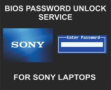 Sony Bios Password Unlock