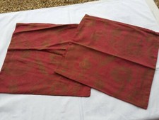 Copricuscino Arredo Damascati Bordeaux 41x39 con cerniera mai usato