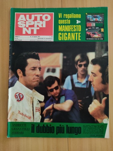 Autosprint del 1970 - autosprint, 32