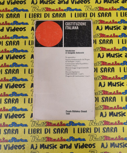 Book libro costituzione - book,