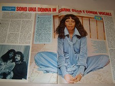 DONNA SUMMER CANTANTE SINGER clipping articolo foto photo 1977
