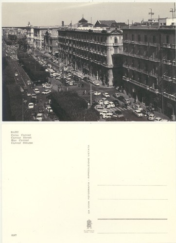 Bari corso cavour cartolina - cavour,