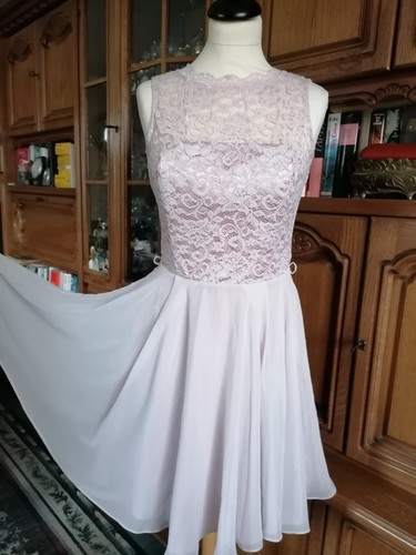 Abito con pizzo swing tg - abito, m