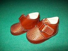 Scarpe da bambino n° 17 in pelle, bimbo (primi passi) da culla made in Italy