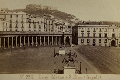 Italie naples piazza del - italie,,