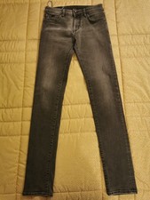 Gas Skinny Jeans Uomo Grigi