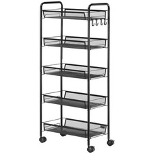 HOMCOM Carrello da Cucina