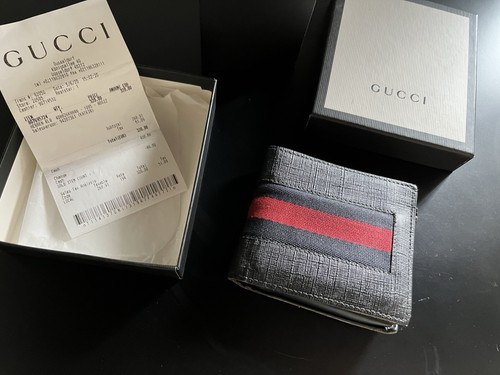 Gucci portafoglio bifold web - portafoglio,