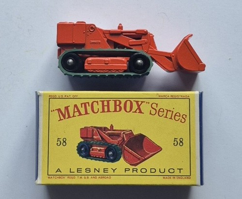 Escavatore drott matchbox 58 - drott, #58