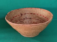 ANTICO CESTINO CESTO SARDO SA CORBULA O SA CROBI IN GIUNCO FATTO A MANO. DA16
