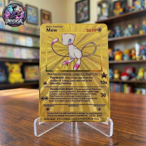 Pokemon card mew black star - pokemon,