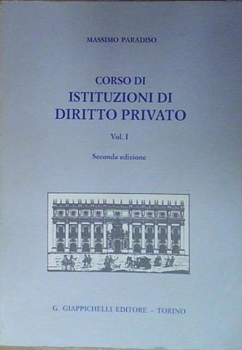 Paradiso corso istituzioni - corso, di