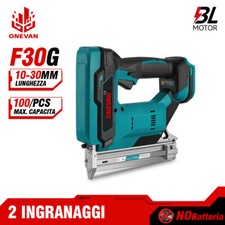 F30G Sparachiodi elettrica Chiodatrice per batteria Makita 18V (senza batteria)