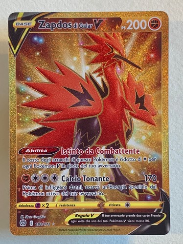 Pokemon zapdos galar v - di,
