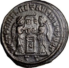 Raro follis romano bronzo - raro,