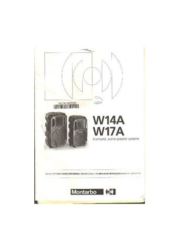 Montarbo w14 w17 manuale - w14-a,