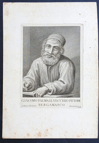 Stampa antica ritratto giacomo - antica,