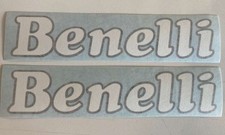 COPPIA ADESIVI LOGHI SCOOTER BENELLI S50   AD990014