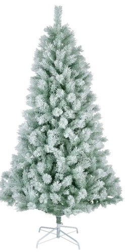 Albero natale innevato - albero,