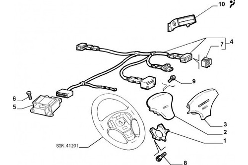46546464 insieme cavi - -, fiat