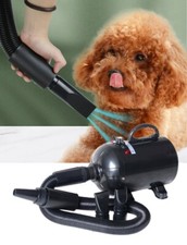 PHON ASCIUGATORE SOFFIATORE ARIA CALDA PER CANI E GATTI 3 BECCUCCI 2800W