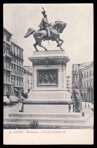 Napoli cartolina monumento - napoli,