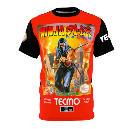 Maglietta ninja gaiden 1988 - gaiden,