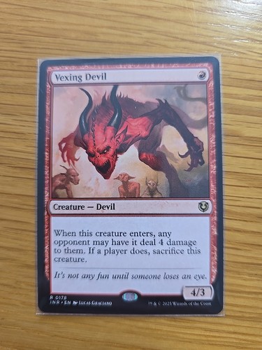 Mtg vexing devil 178 - mtg,