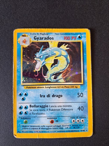 Gyarados holo set base - holo,
