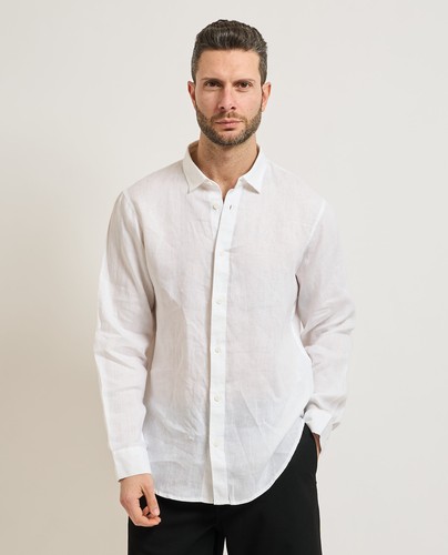 Camicia lino armani - camicia,